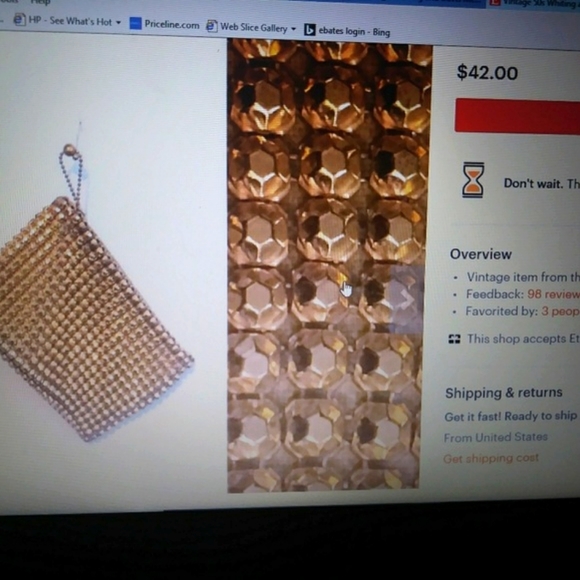 🌹2-- Vintage mesh bags 🌹 - Picture 8 of 8